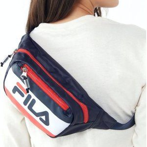 Fila Blue, Red, and White Fanny Pack